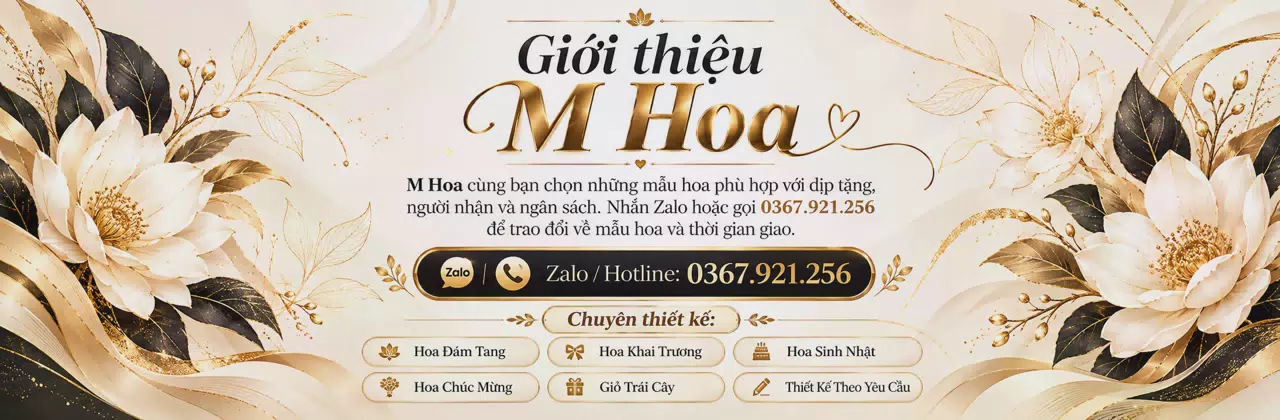 Ảnh bìa Shop hoa tươi Phường Bàn Thạch Đà Nẵng - Thêm sắc hoa cho ngày vui